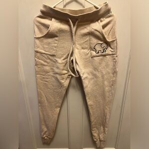 Ivory Ella Cream Jersey Joggers